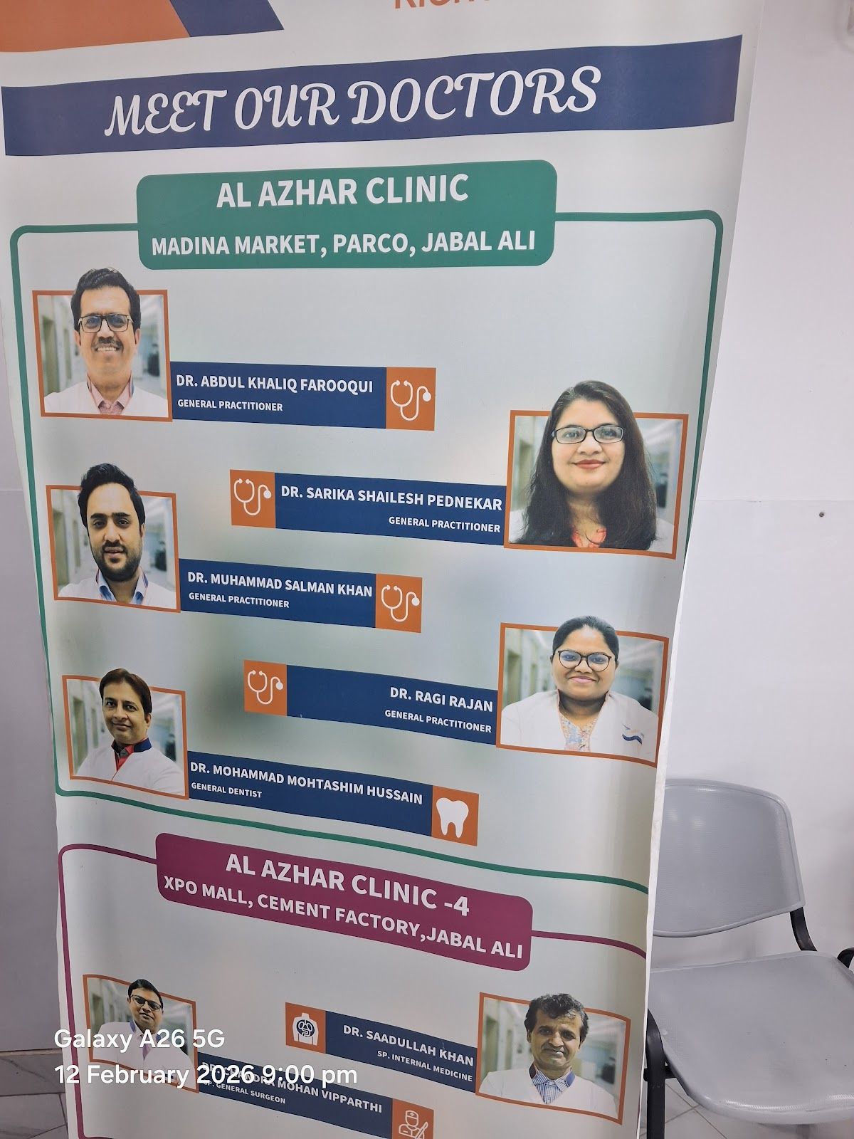 Al Azhar Clinic -branch